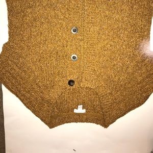 Mustard colored sweater